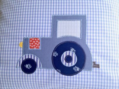 Traktor - blau