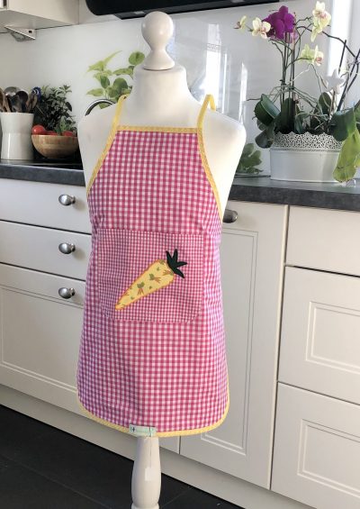 Schürze für Kinder - pink