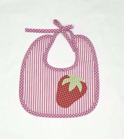 Babylätzchen mit Motiv - pink
