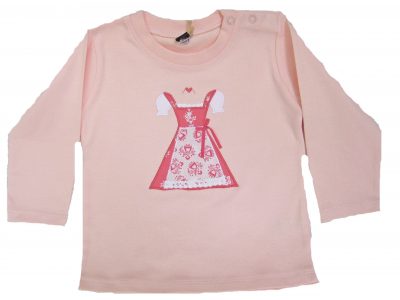 Langärmliges T-Shirt rosa 3