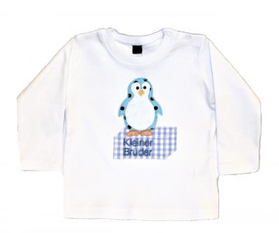 Langärmliges T-Shirt kleine Schwester / kleiner Bruder 2