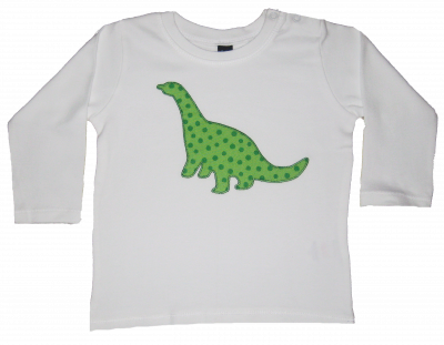 Langärmliges T-Shirt weiß 2