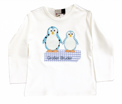 Langärmliges T-Shirt große Schwester / großer Bruder