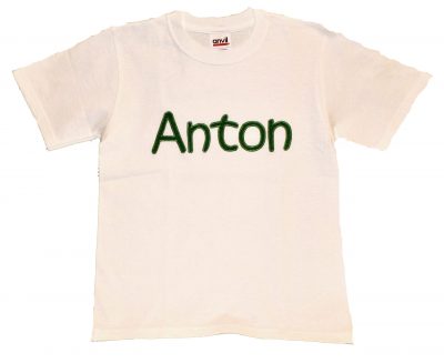Kurzärmliges T-Shirt weiß groß