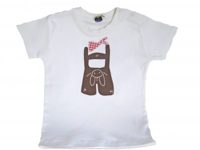 Kurzärmliges T-Shirt weiß