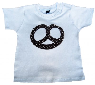 Kurzärmliges T-Shirt hellblau 2