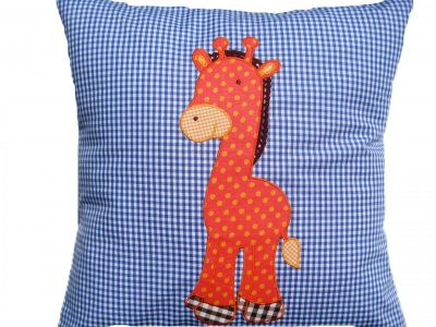 Kuschelkissen - mittelblau