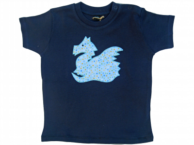 Kurzärmliges T-Shirt - dunkelblau