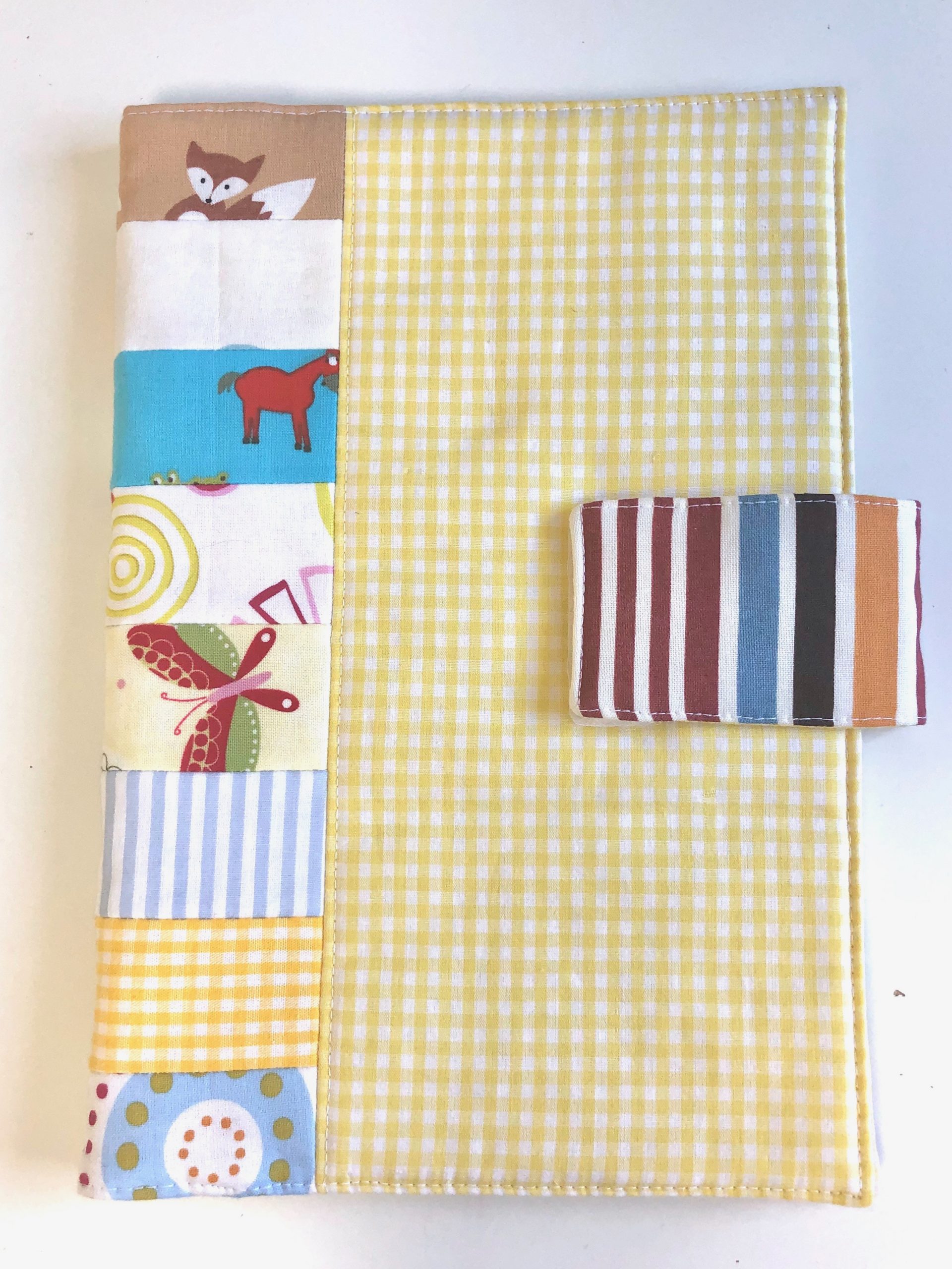 Patchwork Windeletui - gelb