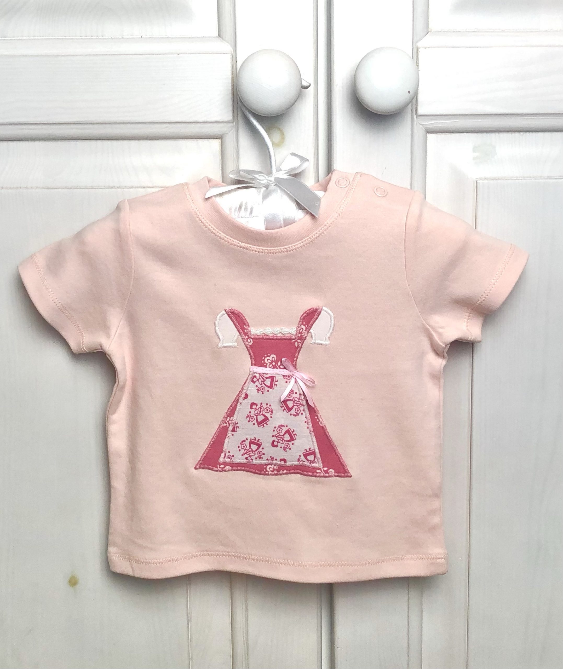 Kurzärmliges T-Shirt rosa